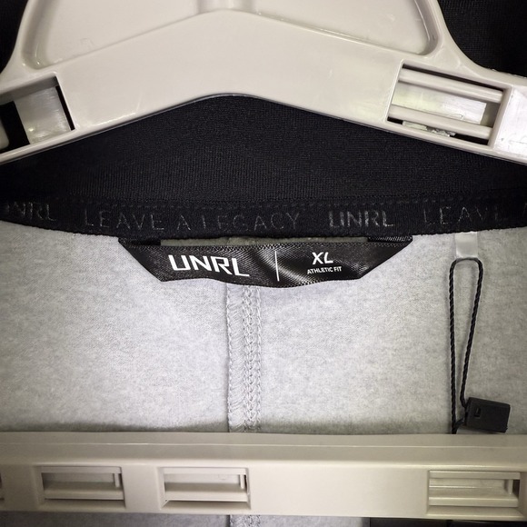 UNRL Interlock 1/4 Zip Pullover Mens XL Long Sleeve Shirt New Embroidered Logo - Picture 5 of 11